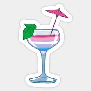 Bigender cocktail #1 Sticker